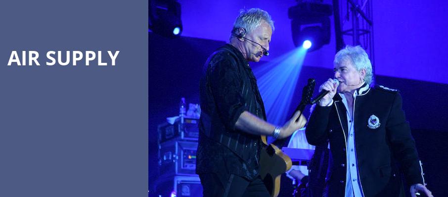 Air Supply, Crouse Hinds Theater, Syracuse