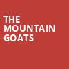 The Mountain Goats, Center For The Arts Of Homer, Syracuse