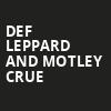 Def Leppard and Motley Crue, JMA Wireless Dome, Syracuse