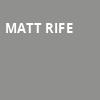 Matt Rife, The Vine at Del Lago Resort and Casino, Syracuse